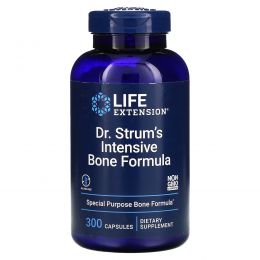 Life Extension, Dr. Strum's Intensive Bone Formula, 300 Capsules