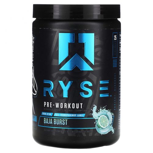 Ryse Supps, Pre-Workout, Baja Burst, 10.9 oz (310 g)