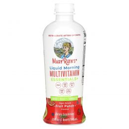 MaryRuth's, Liquid Morning Multivitamin Essentials+, фруктовый пунш, 946 мл (32 жидк. унции)