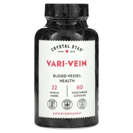 Crystal Star, Vari-Vein, 60 вегетарианских капсул