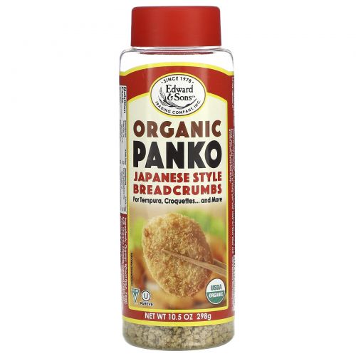 Edward & Sons, Original Organic Panko, японские панировочные сухари, 10,5 унции (300 г)