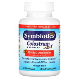 Symbiotics, Колострум Плюс, 60 капсул