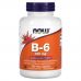 Now Foods, B-6, 100 мг, 250 капсул