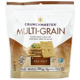 Crunchmaster, Multi-Grain Crackers, Sea Salt, 4 oz (113 g)