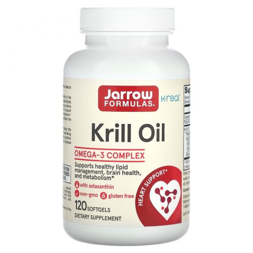 Jarrow Formulas, Krill Oil, 120 Softgels