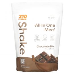 310 Nutrition, Универсальный коктейль для приема пищи, шоколадное счастье, 828,8 г (29,2 унции)
