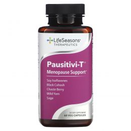 LifeSeasons, Pausitivi-T, Menopause Support, 60 Vegetarian Capsules