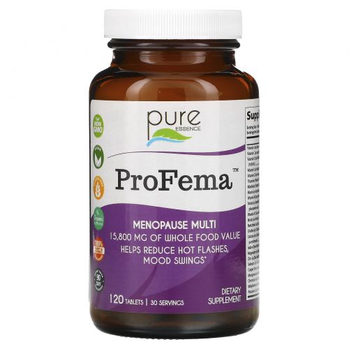 Pure Essence, ProFema, The Menopause Multiple, 120 Tablets