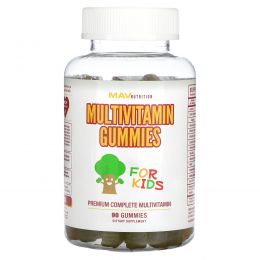 MAV Nutrition, Multivitamin Gummies, For Kids, 90 Gummies