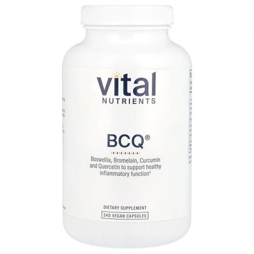 Vital Nutrients, BCQ, 240 Vegetarian Capsules