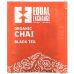 Equal Exchange, Organic Chai Black Tea, 20 Tea Bags, 1.41 oz (40 g)