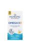 Nordic Naturals, Омега-3D, лимонный, 1000 мг, 60 мягких капсул