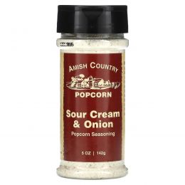 Amish Country Popcorn, Приправа для попкорна, сметана и лук, 142 г (5 унций)