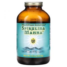 HealthForce Nutritionals, Spirulina Manna, Лучший в природе сухой белок, 16 унций, 1 фунт (453.5 г)