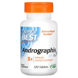 Doctor's Best, Respiratory Care with Andrographis Leaf Extract, 120 Tablets