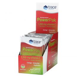 Trace Minerals Research, Trace Minerals Research, Electrolyte Stamina, Power Pak, Watermelon Effervescent, 30 Packets, 0.19 oz (5.5 g) Each