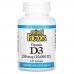 Natural Factors, Vitamin D3, 250 mcg (10,000 IU), 120 Softgels