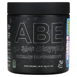 ABE, Ultimate Pre-Workout, предтренировочный комплекс, жевательная жевательная резинка, 390 г (13,75 унции)