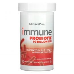 Nature's Plus, Immune Probiotic, 10 Billion CFU, 30 Capsules