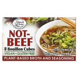 Edward & Sons, Not-Beef Bouillon Cubes, 3.1 oz (88 g)