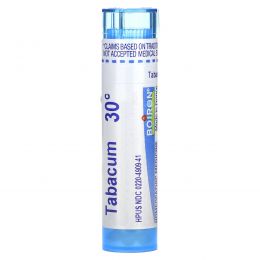 Boiron, Single Remedies, Табакум, 30C, прибл. 80 гранул