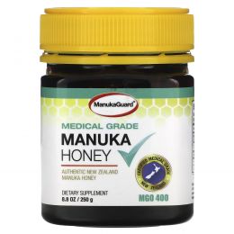 Manuka Guard, Мед манука, для медицинских целей 12+, 8,8 унции (250 г)