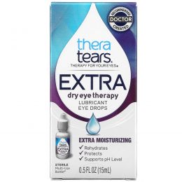 TheraTears, Extra Dry Eye Therapy, глазные капли со смазкой, 15 мл (0,5 жидк. Унции)