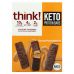 Think !, Keto Protein Bars, шоколадный пирог с арахисовой пастой, 10 батончиков, 40 г (1,41 унции) каждый