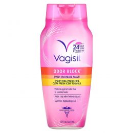 Vagisil, блокатор запаха, ежедневное средство для умывания, чистая свежесть, 354 мл (12 жидк. унций)