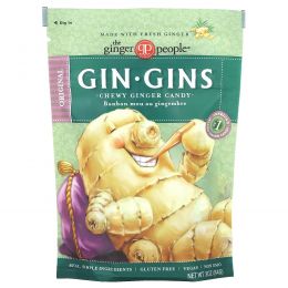 The Ginger People, Gin·Gins, жевательное имбирное печенье, оригинальное, 3 унц. (84 г)