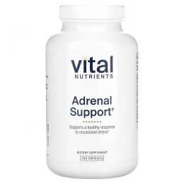 Vital Nutrients, добавка для поддержки надпочечников, 240 капсул