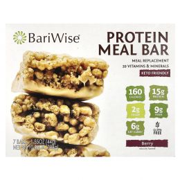 BariWise, протеиновый батончик, со вкусом ягод, 7 шт. по 44 г (1,55 унции)