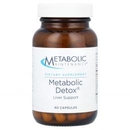 Metabolic Maintenance, Metabolic, детоксикация, 60 капсул