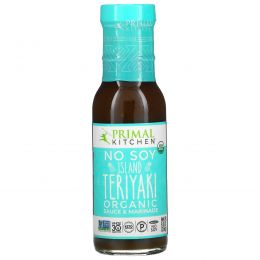 Primal Kitchen, Organic No Soy Sauce & Marinade, Island Teriyaki, 9.0 oz (256 g)