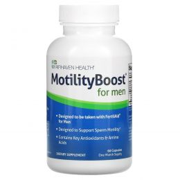 Fairhaven Health, MotilityBoost для мужчин, 60 капсул