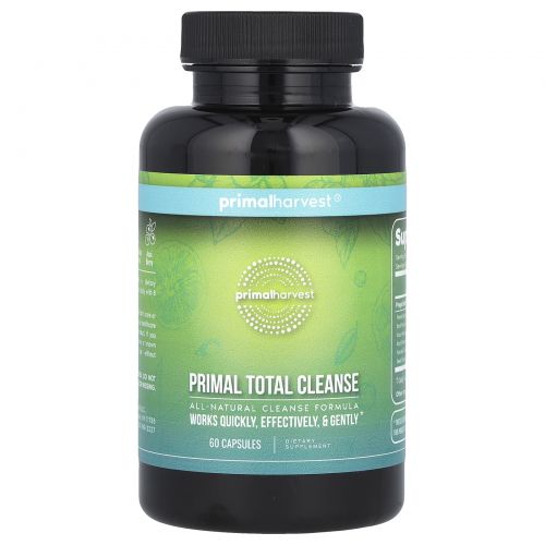 Primal Harvest, Primal Total Cleanse, 60 капсул