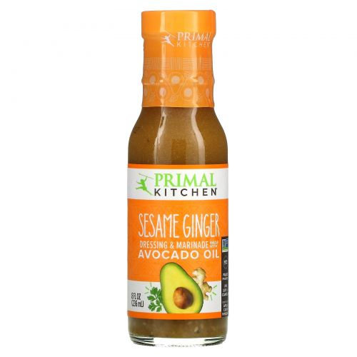 Primal Kitchen, Sesame Ginger Vinaigrette & Marinade Made With Avocado Oil, 8 fl oz (236 ml)
