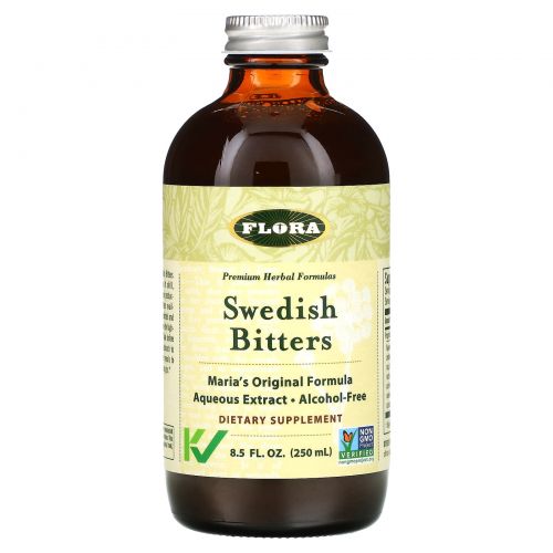 Flora, Шведские горькие настойки (Swedish Bitters), 250 мл