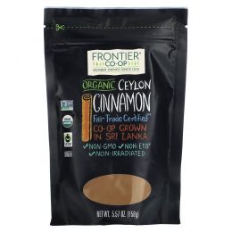 Frontier Natural Products, Organic Ceylon Cinnamon, 5.57 oz (158 g)