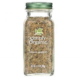 Simply Organic, Черный перец с лимоном, 3.17 унций (90 г)