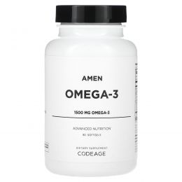 Codeage, Amen, омега-3, 1500 мг, 90 мягких таблеток