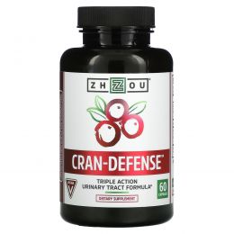 Zhou Nutrition, D-Mannose with Cranberry Xbac, 60 Vegetarian Capsules