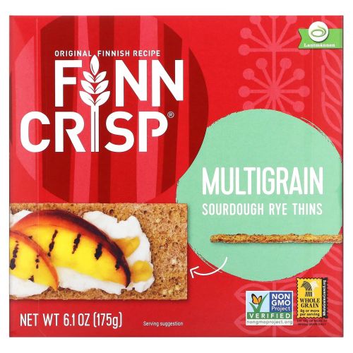 Finn Crisp, Multigrain Thin Crispbread, 6.2 oz