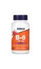 NOW Foods, Витамин B6, 100 мг, 100 растительных капсул
