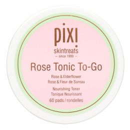 Pixi Beauty, Rose Tonic To-Go, роза и бузина, 60 таблеток