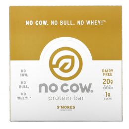 No Cow, Protein Bar, Smores, 2.12 oz (60 g)