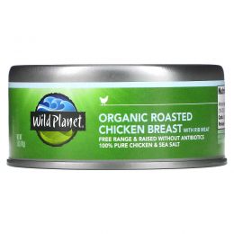 Wild Planet, Organic Roasted Chicken Breast, 5 oz (142 g)