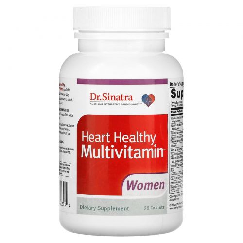 Dr. Sinatra, мультивитамины для здоровья сердца, для женщин, 90 таблеток