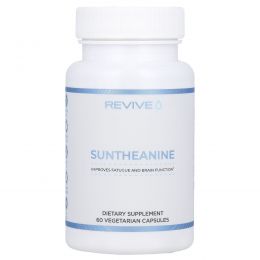 Revive, Suntheanine, 60 вегетарианских капсул