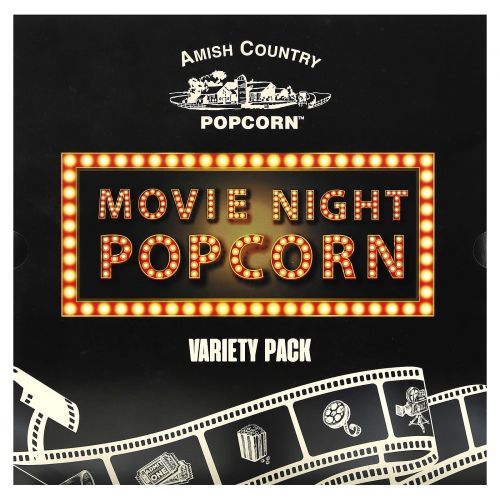 Amish Country Popcorn, Попкорн для вечернего кино, набор из 12 шт.